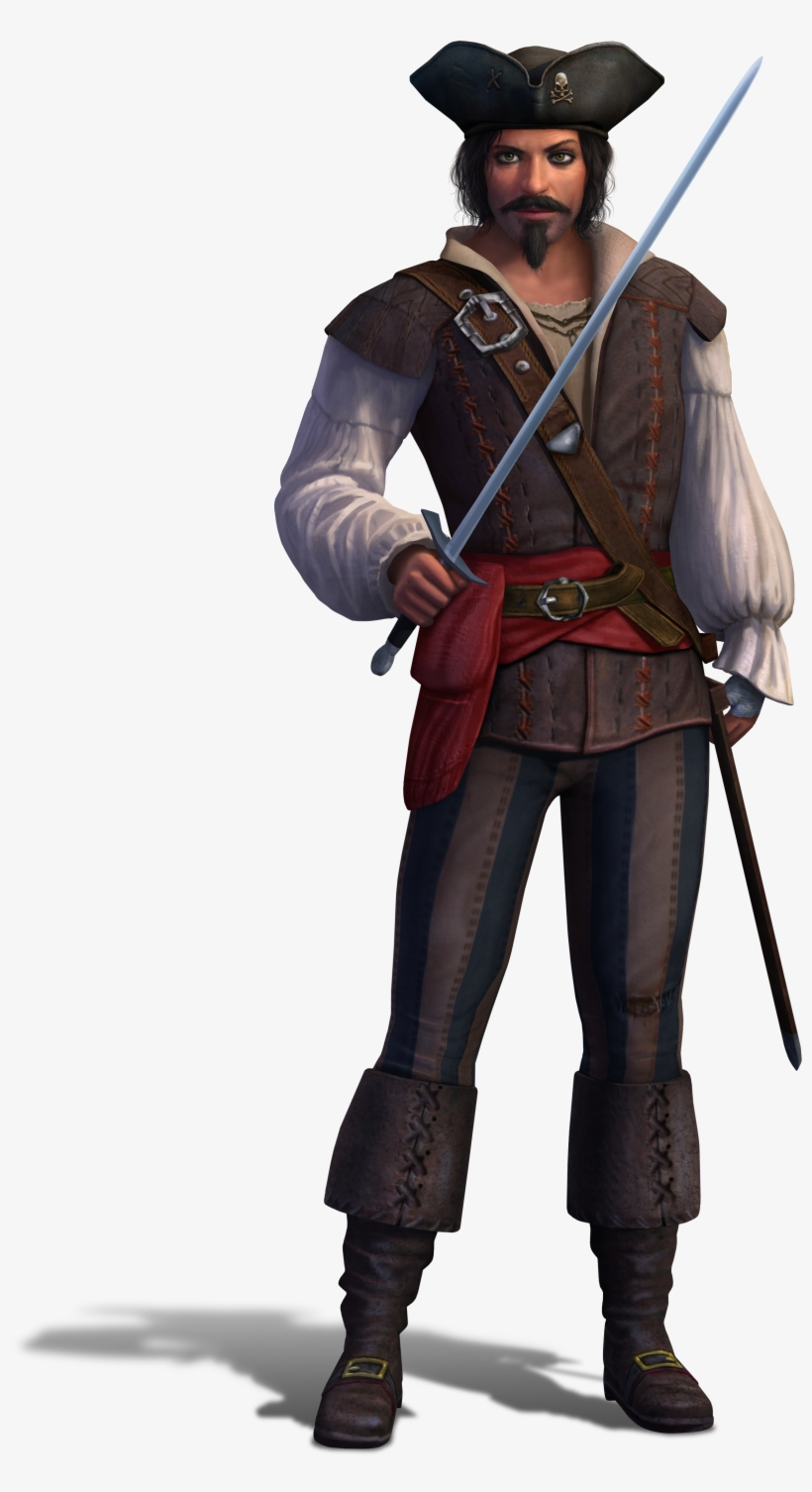 Simsmevlpn Noblelady Simsmevlpn Pirate Male Simsmevlpn - Electronic Arts The Sims Medieval : Deluxe Edition, transparent png #5580951