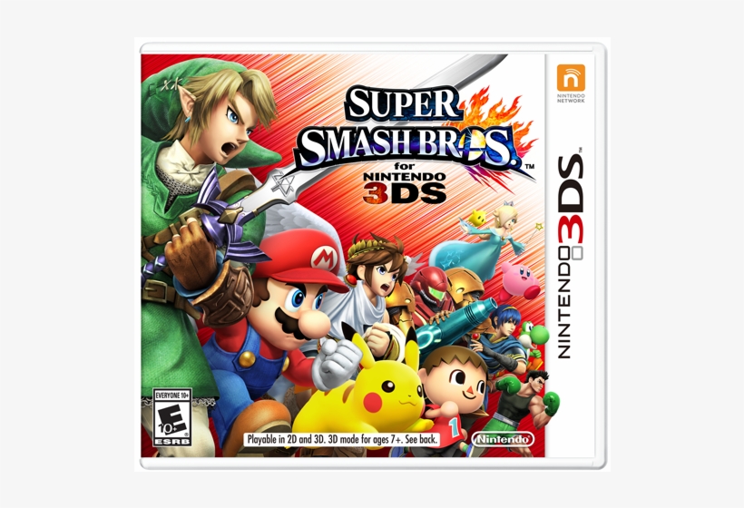 Super Smash Bros - Super Smash Bros For 3ds, transparent png #5581938