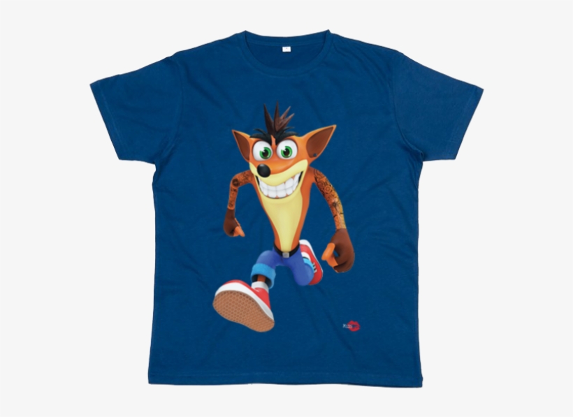 Crash Bandicoot T-shirt £24 From Kiss Clothing - Fflying Crash Adjustable Snapback Hip-hop Baseball, transparent png #5583051