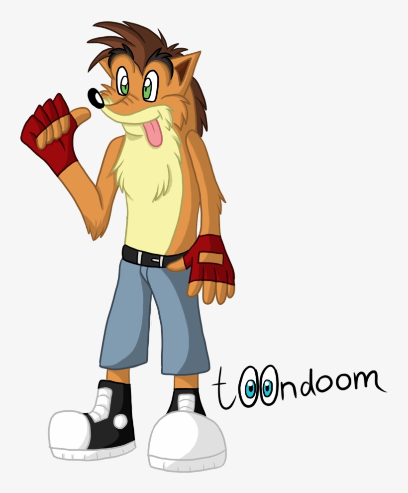 Crash Bandicoot By T00ndoom - Crash Bandicoot, transparent png #5583254