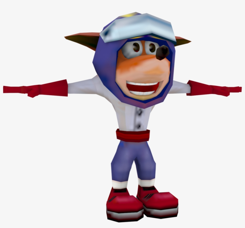 Crash Tag Team Racing Japanese Star Crash Bandicoot - Crash Bandicoot, transparent png #5583519
