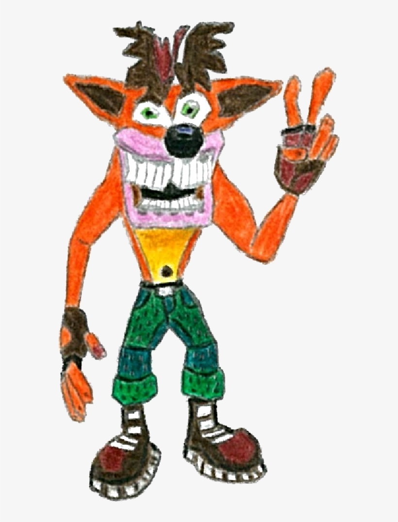 Crash Bandicoot Mutant Bash Fake Crash Bandicoot - Crash Bandicoot, transparent png #5583587