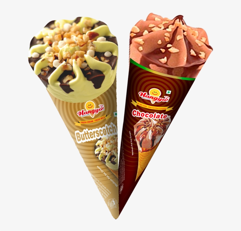 Hangyo Mini Cone - Hangyo Ice Cream Cone, transparent png #5583794