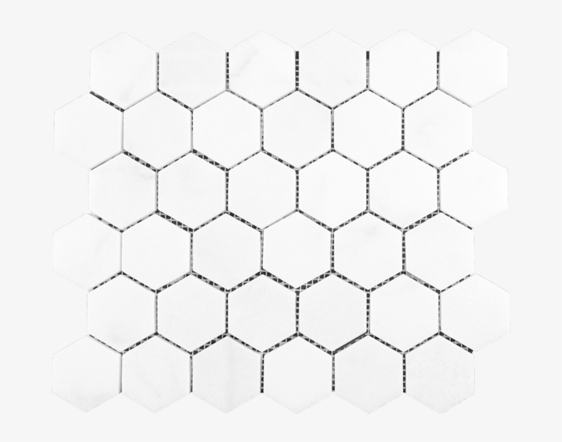 2" Bianco Perla Marble Hexagon Mosaic, transparent png #5583889