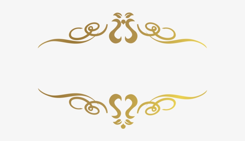 Golden Frame - Portable Network Graphics, transparent png #5585058