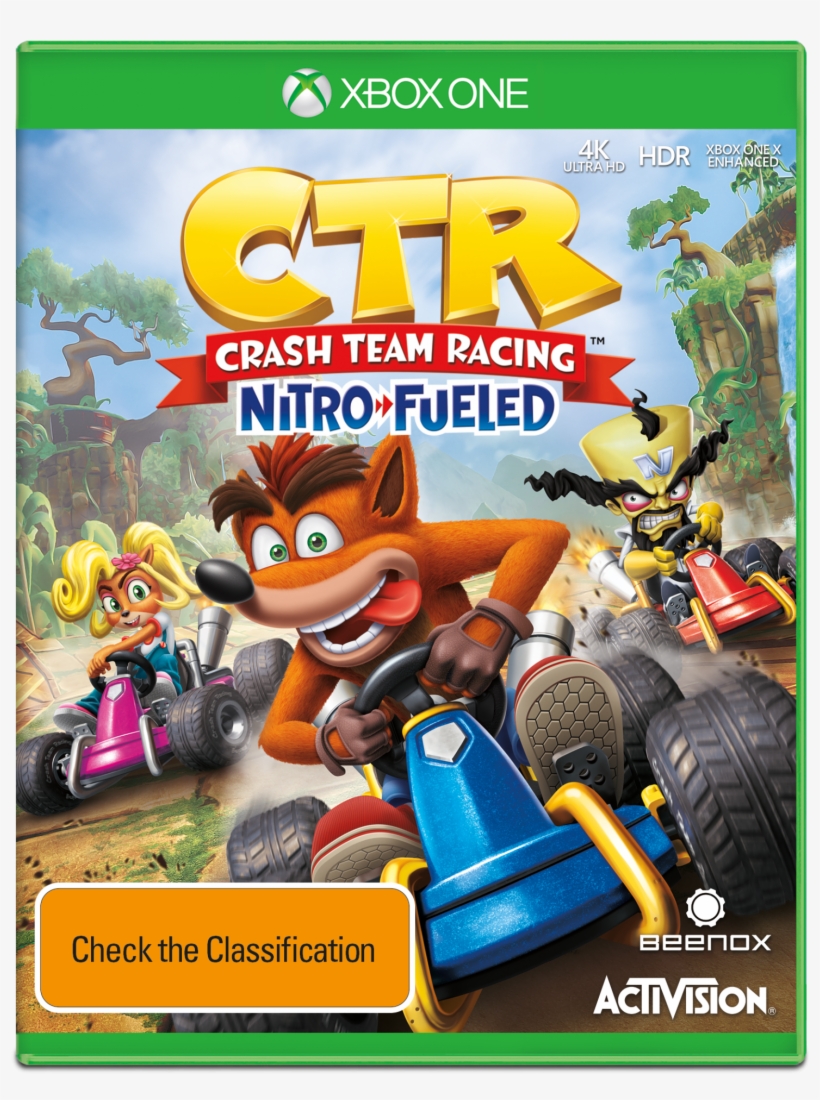 New Ctr X1 3d Front Packshot Au - Activision, transparent png #5586488
