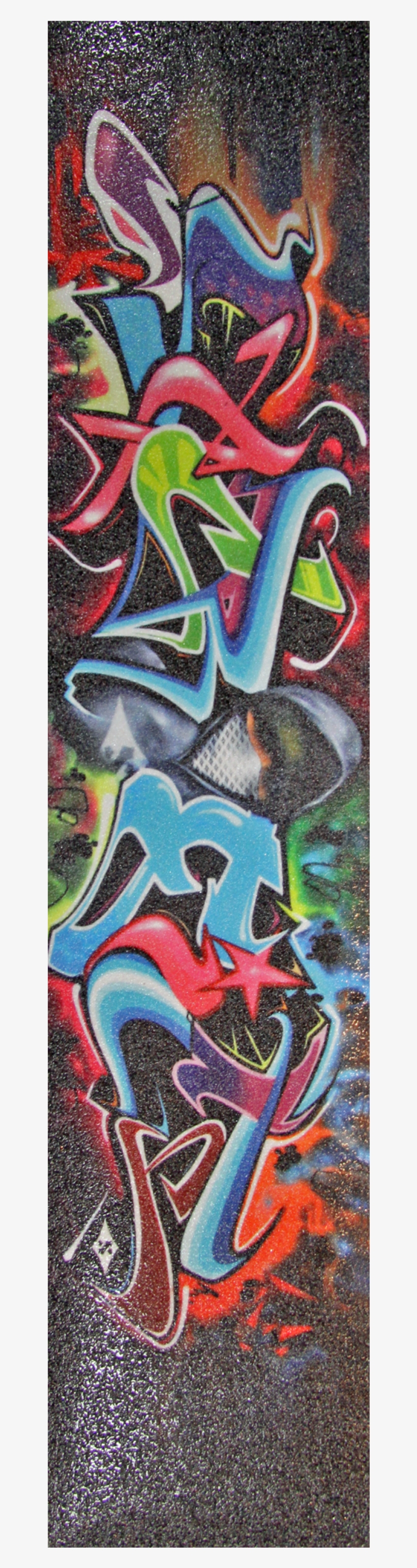 Home>shop>sacrifice Scooters>scooter Parts>grip Tape>sacrifice - Sacrifice Graffiti Scooter Griptape, transparent png #5587456