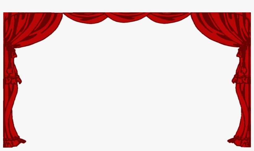 Stage Curtains Png Clipart By Clipartcotttage-d7cb83h - Curtain Borders, transparent png #5588331