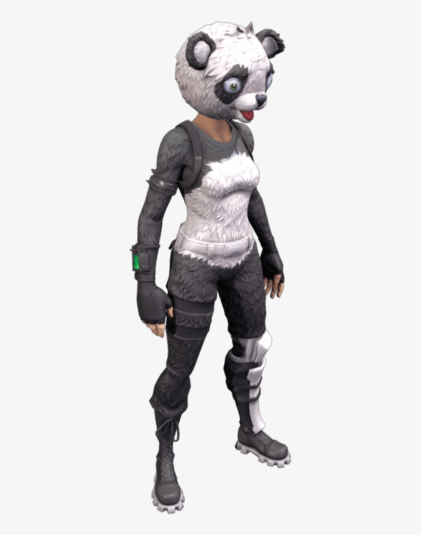 Panda Team Leader Fortnite Skin - Panda Fortnite Costume, transparent png #5588731