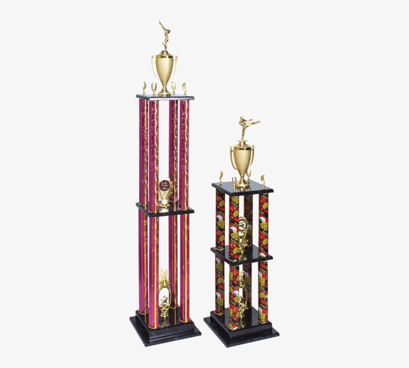Four Column 3-tier Trophies - Three Tier Trophy, transparent png #5589146