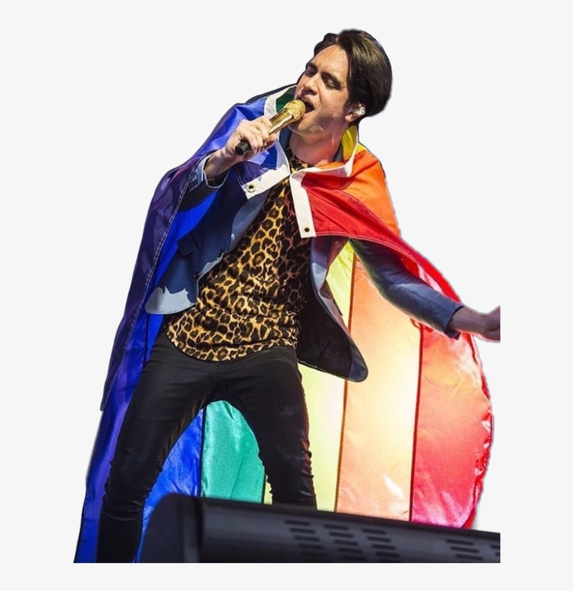 Report Abuse - Brendon Urie Pride Flag, transparent png #5589365