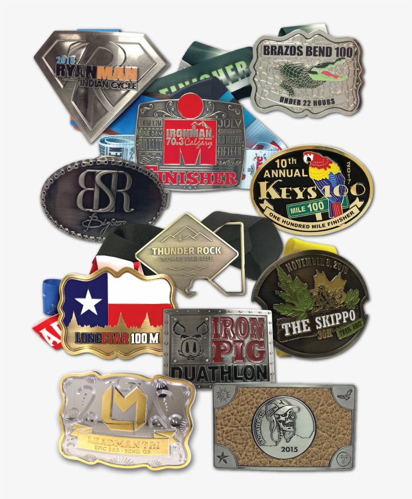 Custom Designed Belt Buckles Medals & Awards Free Transparent PNG