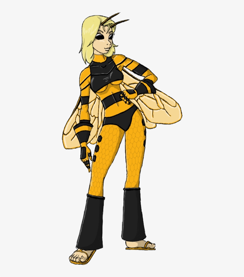 File - Honey-b - Illustration, transparent png #5590428