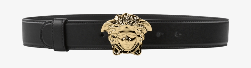Versace Medusa Buckle Belt - Versace Belt Transparent, transparent png #5590494