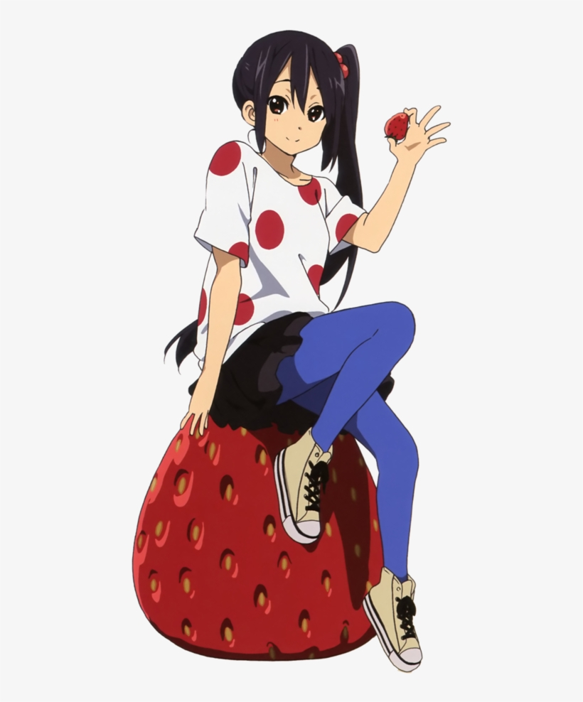 30 Images About Cute On We Heart It - Azusa Nakano Lap, transparent png #5591055