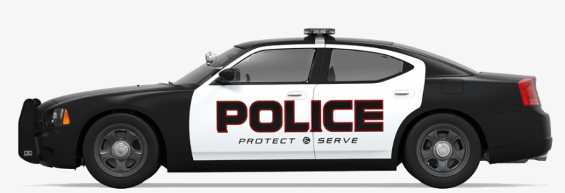 Dodge Charger Officer Black - Dodge Charger Police Car, transparent png #5591574