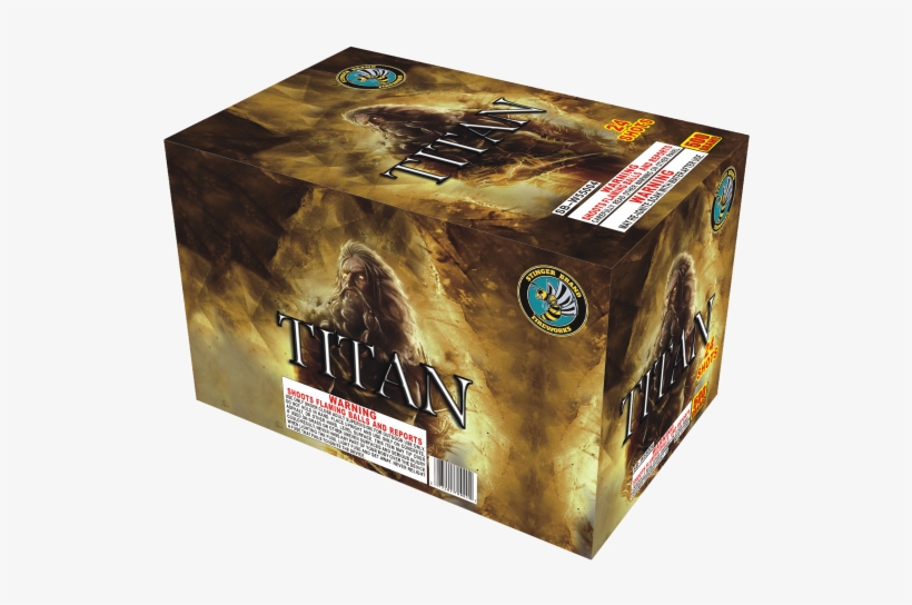 Titan - Fireworks, transparent png #5591714