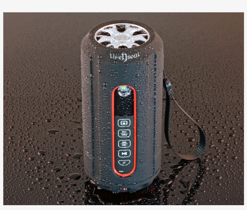 Life N Soul Bluetooth Ipx4 Water Resistant Speaker, transparent png #5592304