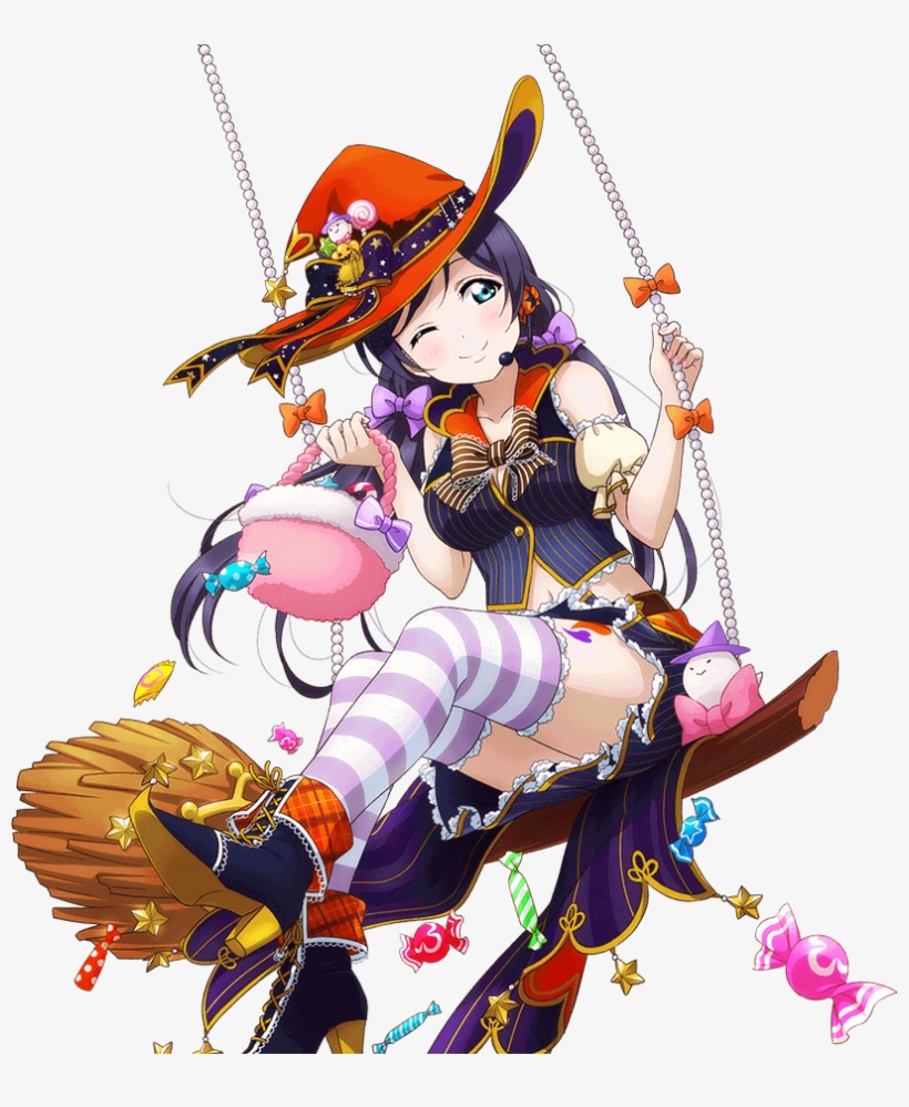 Nozomitojo Lovelive Nozomi Freetoedit - Nozomi Tojo Halloween, transparent png #5592987