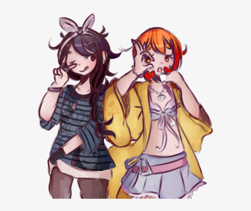 Also I Just Had This Urge To Draw Nico And Rin In Rantaro - Angie Rantaro, transparent png #5593467