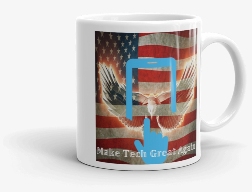 Make America Great Again / Make Tech Great Again Coffee - Coffee Cup, transparent png #5593543