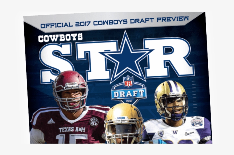 Over 500 Total Players Listed - Dallas Cowboys Star Magazine Draft Preview 2017 Issue, transparent png #5593683