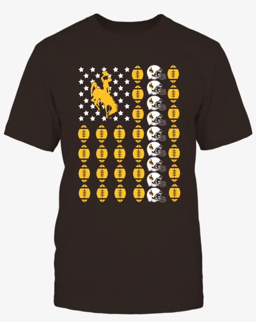 Flag Of Football & Helmet Front Picture - Shirt, transparent png #5594075