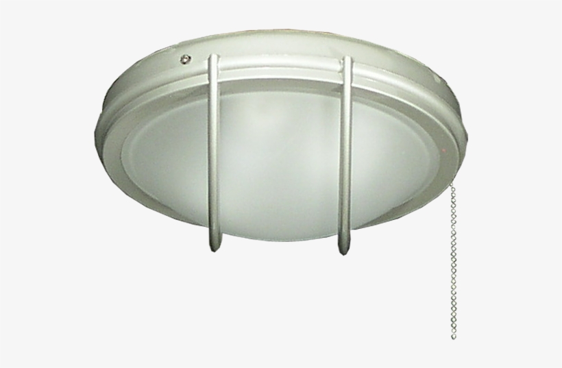 Picture Of 163 Low Profile Light Fixture - Troposair 163 Indoor Outdoor Low Profile Brushed Nickel, transparent png #5594148