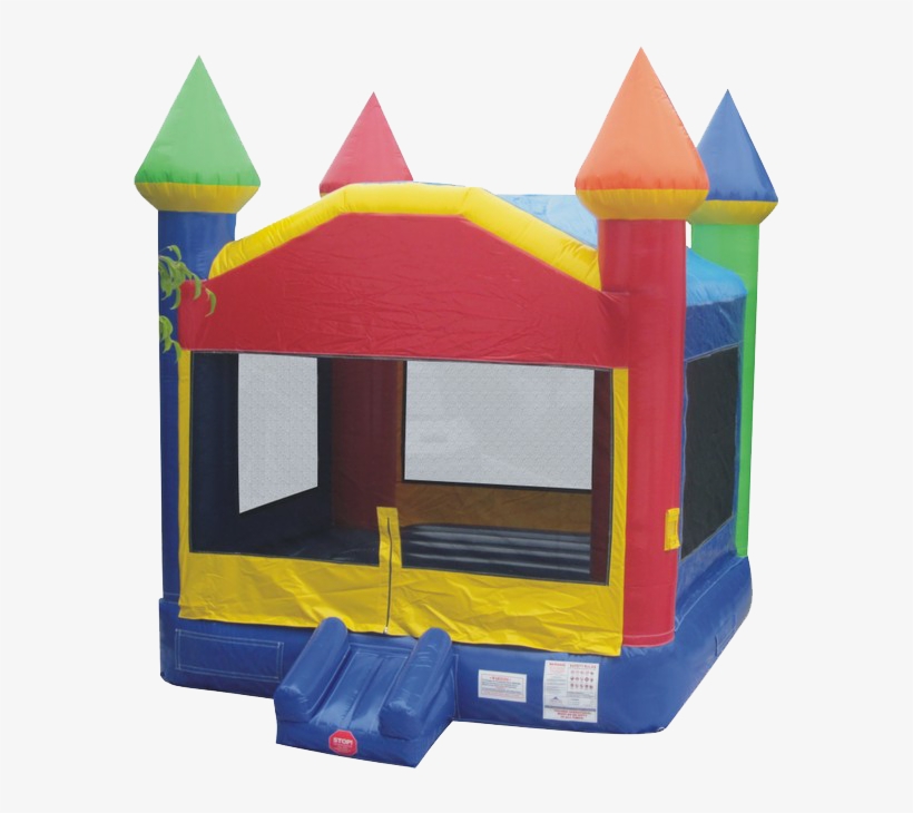 Regular Bounce House - Tentandtable Rainbow Bounce House, transparent png #5594231