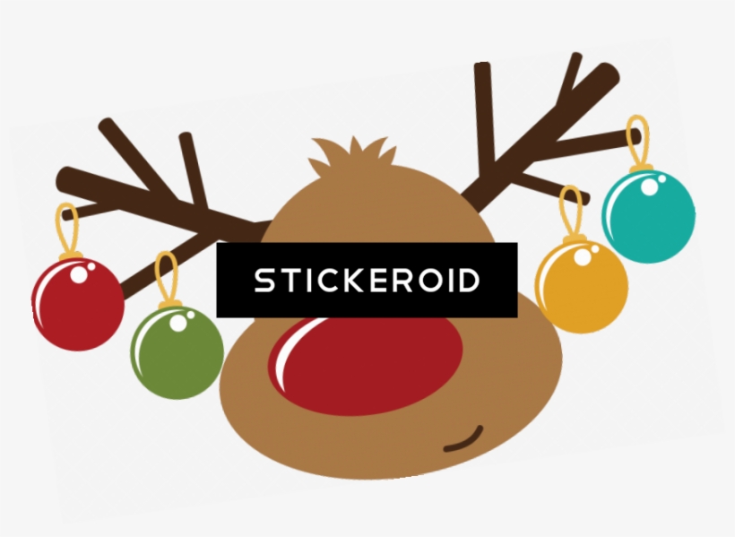 Reindeer - Transparent Reindeer Clipart, transparent png #5594762
