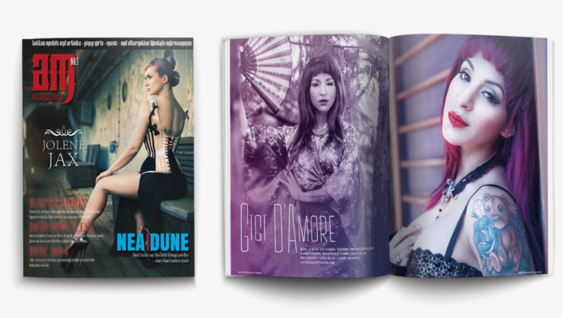Azaria Magazine No 1 Render2, transparent png #5595213