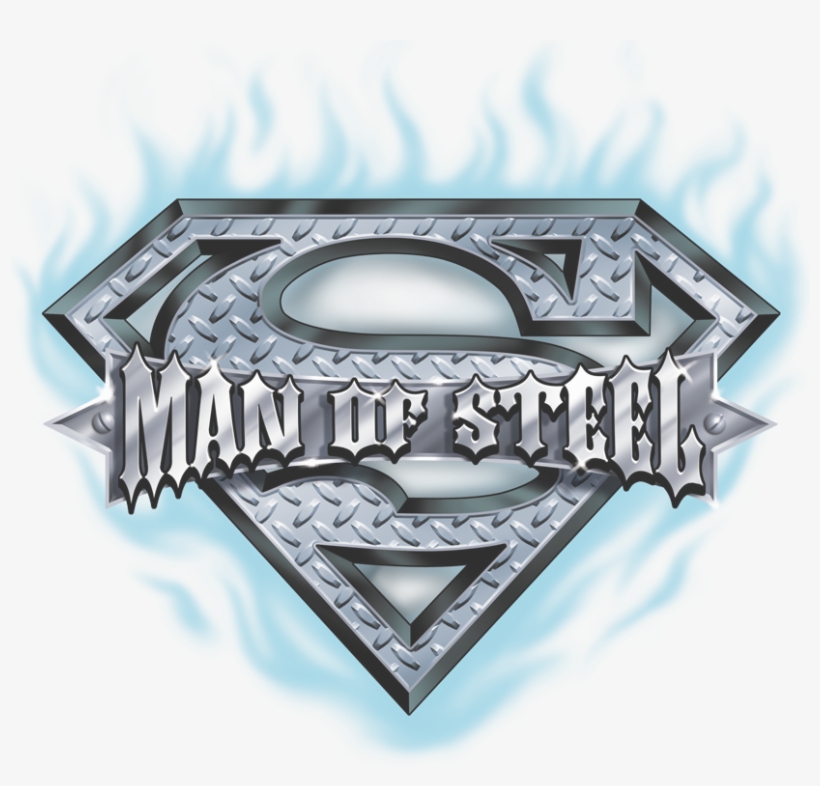 Superman Man Of Steel Shield Toddler T-shirt - Youth: Superman - Man Of Steel Shield, transparent png #5595309