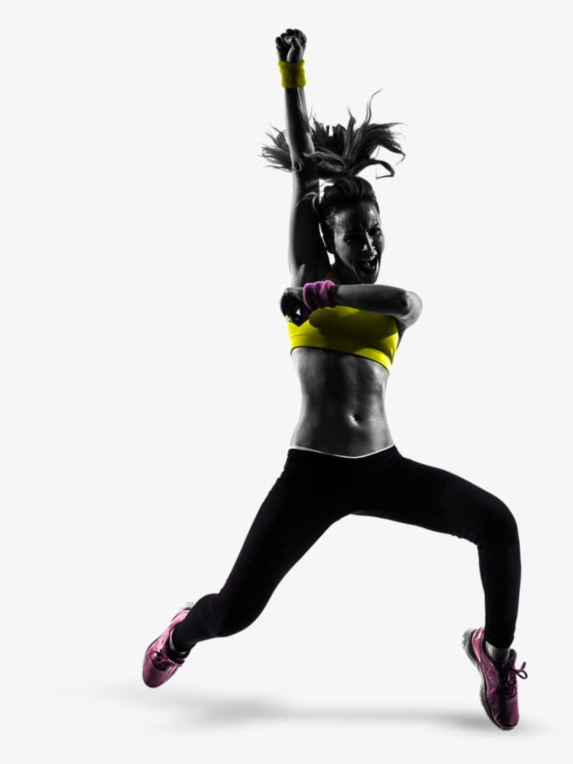 Female Exercise Image - Running, transparent png #5595362