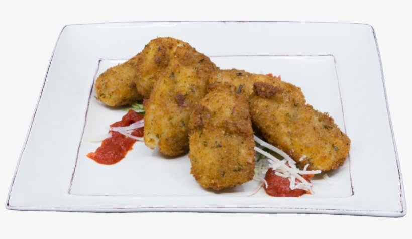 Herb Breaded Artichoke Heart With Goat Cheese Culinary - Cutlet, transparent png #5597589