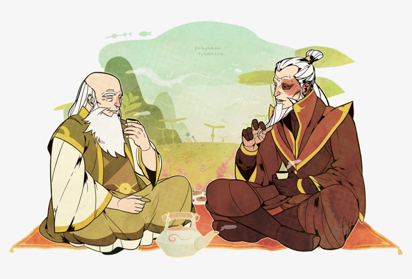 Iroh And Zuko Avatar La Leyenda De Aang, Concepto, - Old Zuko And Iroh, transparent png #5598013