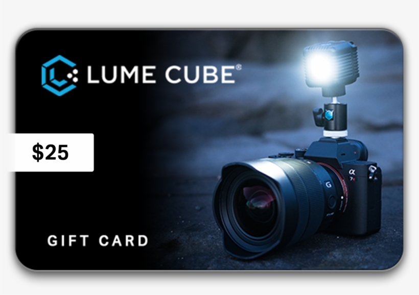 $25 Gift Card - Lume Cube 1500 Lumen Light (black), transparent png #5598167