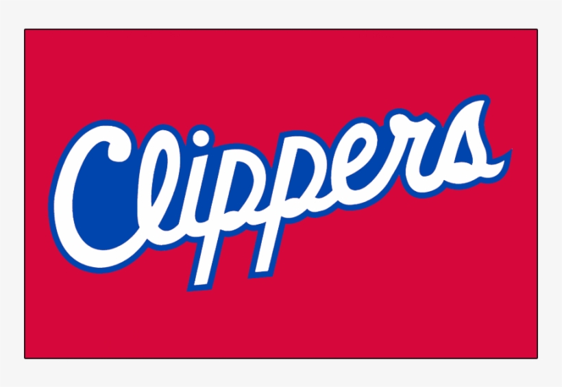 Los Angeles Clippers Logos Iron Ons - 2001 02 Nba Jerseys, transparent png #5598226