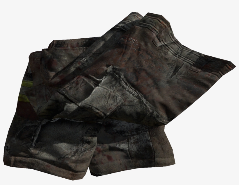 Black Fire-fighters Pants - Leather, transparent png #5598640