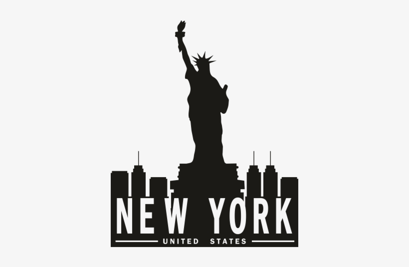 Creativity, Vinyls, Silhouettes, Cities, Trips - Statue Of Liberty, transparent png #560058