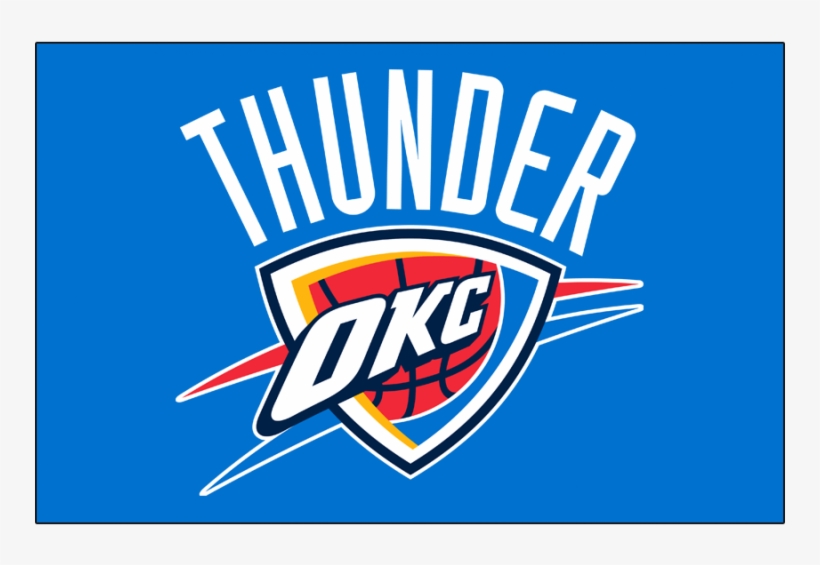 Oklahoma City Thunder Laser Cut Blue License Plate, transparent png #560396