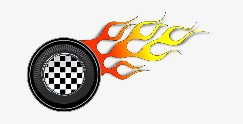 Racing Wheels Illustration Clip Art - Racing Clipart, transparent png #560490