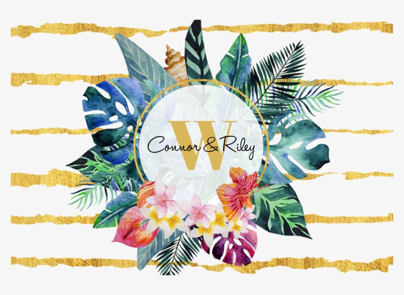 Tropical Flowers - Monstera Tote Bag - 16" X 16" By Lavieclaire, transparent png #560546
