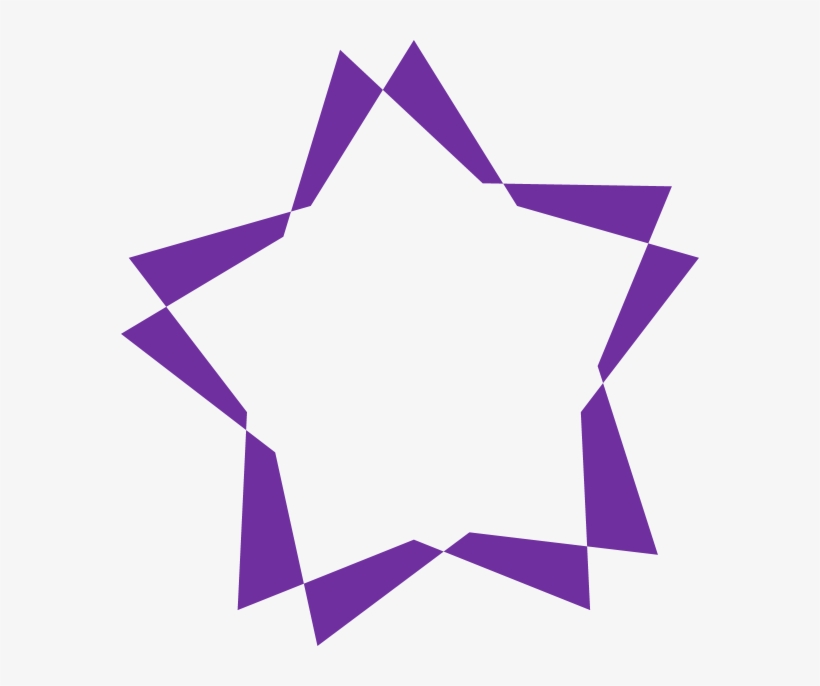 Amazingtlm Purple Star - Portable Network Graphics, transparent png #560660