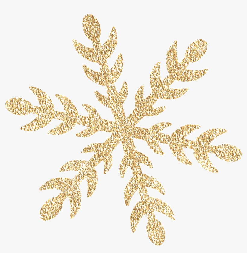 Simple Design Golden Snowflake Transparent - Elsa Y Ana Tiernas, transparent png #560761