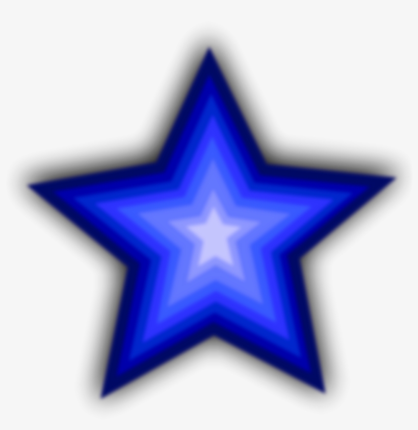 Star Blue - Transparent Background Star Clipart, transparent png #560909