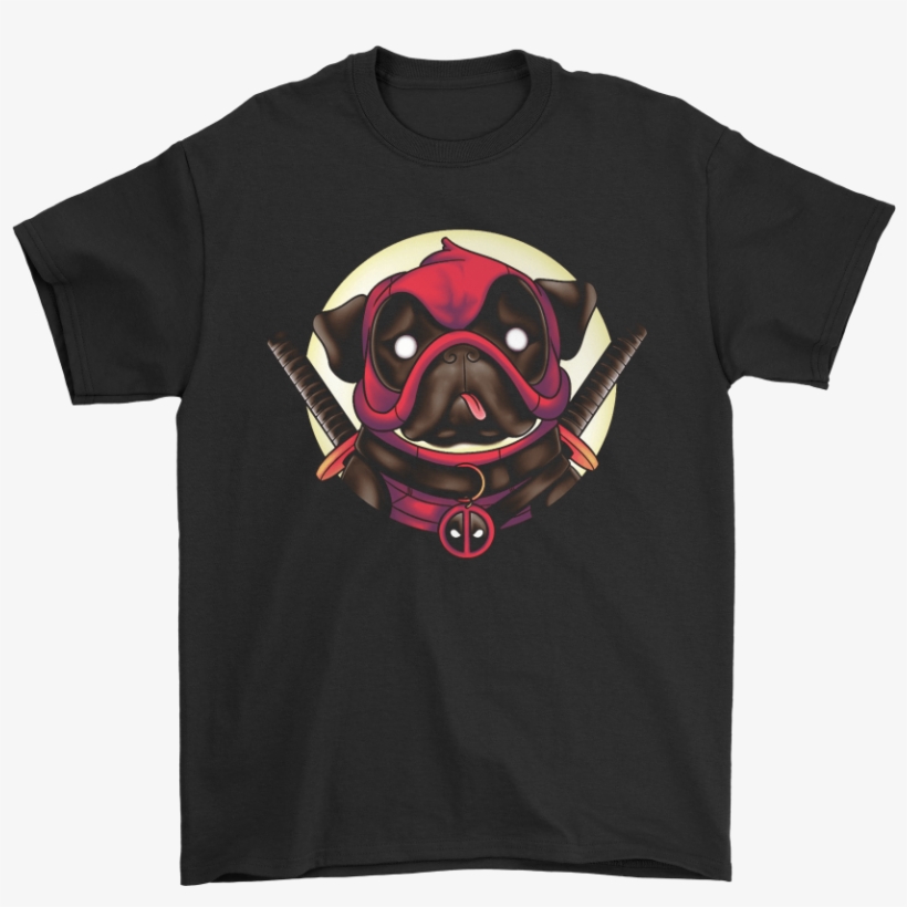 Pitbull Dog I'm An Adorable Deadpool Shirts - My Patronus Is Pokemon, transparent png #561246
