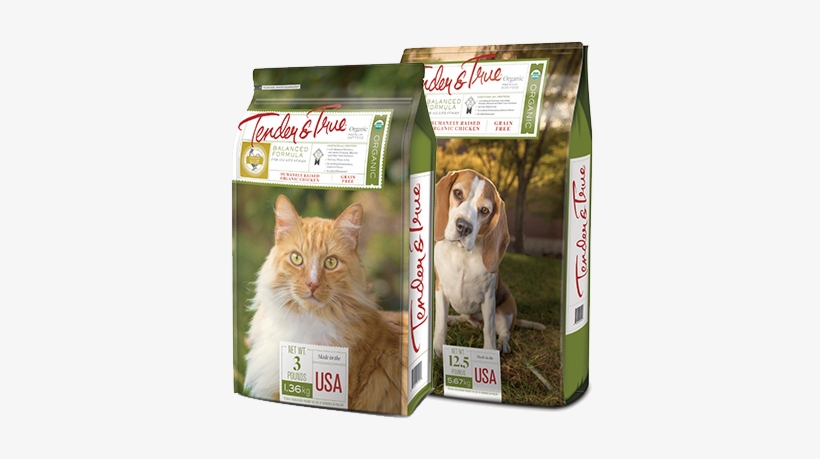 Tender & True - Tender & True Organic Cat Food, Chicken, transparent png #561392