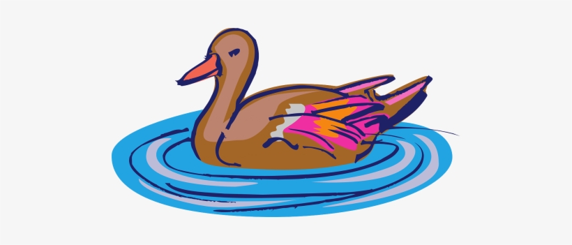 Duck Swimming Clip Art, transparent png #561542