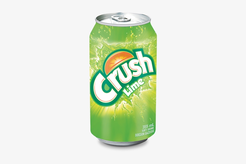 Free Crushed Soda Can Png - Crush Lime Soda Can, transparent png #561852