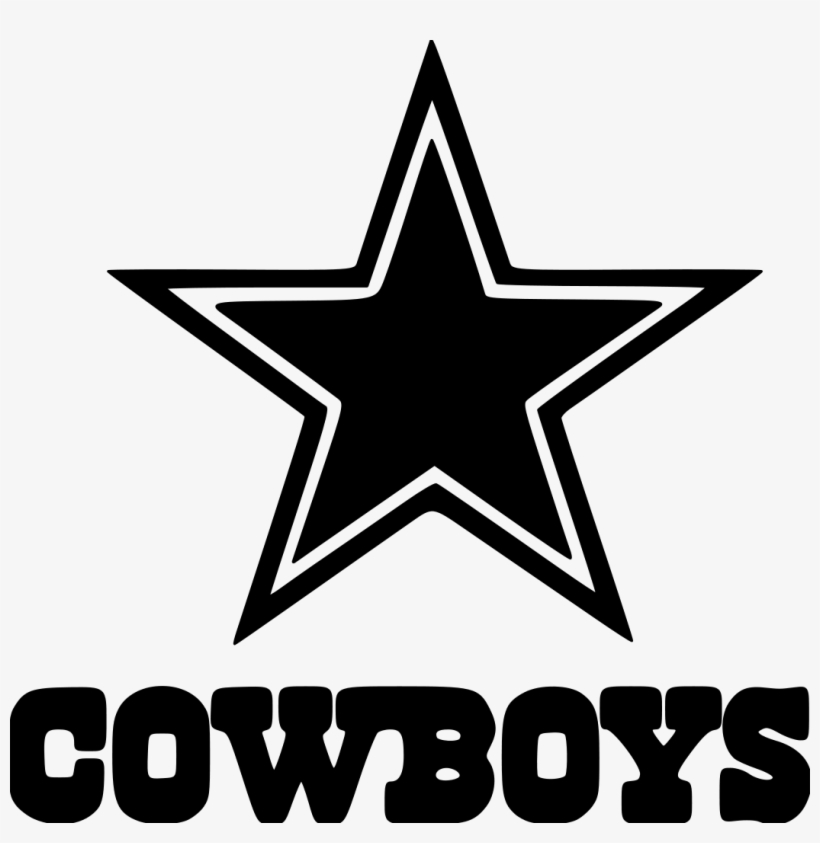 Dallas Cowboys Logo File Size - Dallas Cowboys Logo Silhouette Cut, transparent png #562250